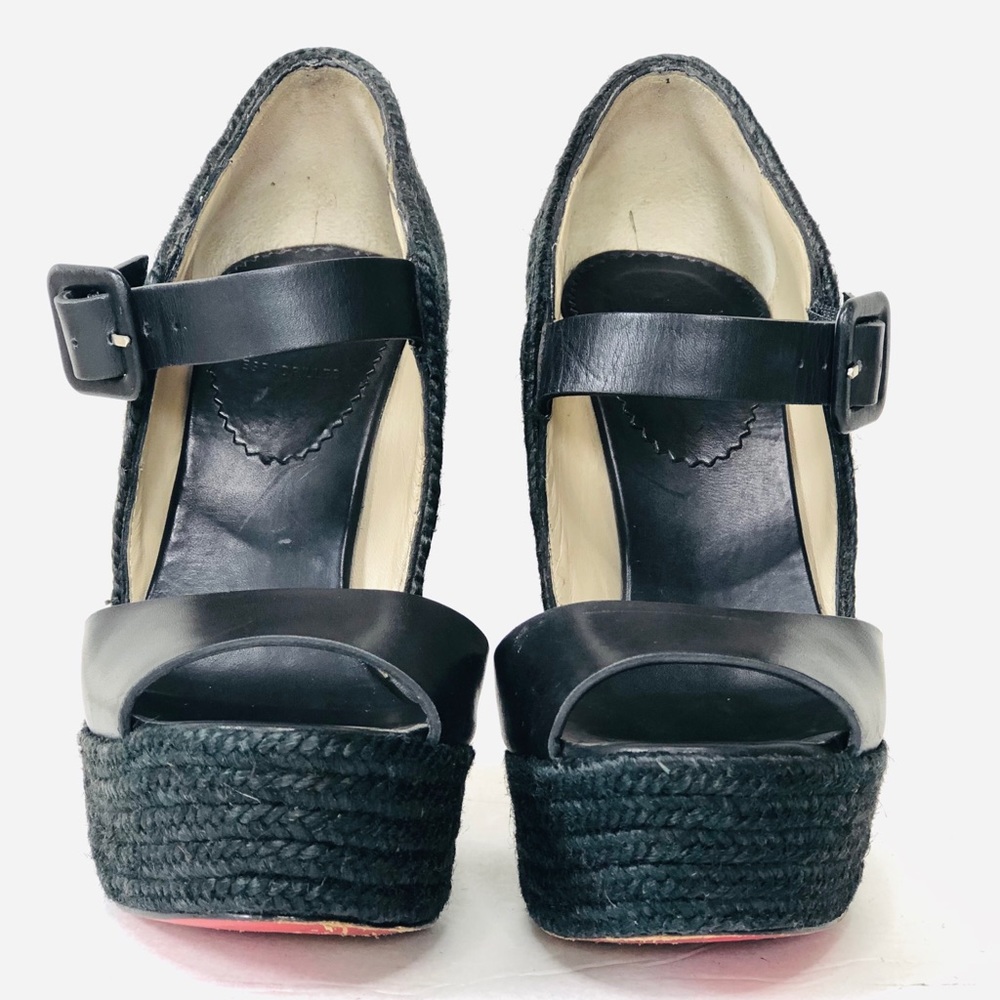 CHRISTIAN LOUBOUTIN wedge espadrilles